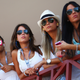 A group of female fans watching qualifying for the 2009 F1 European Grand Prix. Photo credit: Ryan Pierse/Getty Images